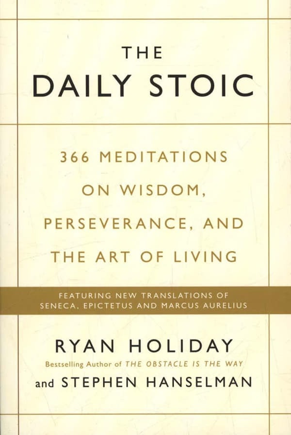 The Daily Stoic Journal, Ryan Holiday - book cover